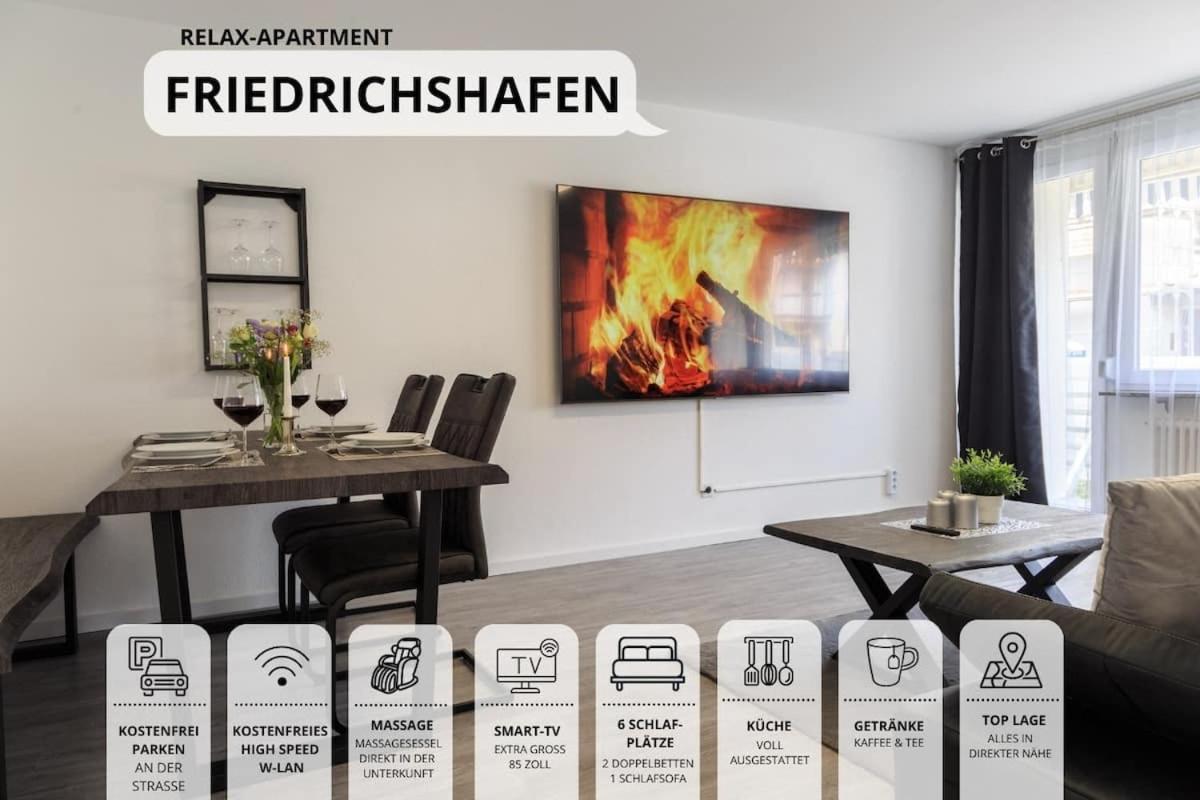 Relax-Apartment-One Fn Friedrichshafen Dış mekan fotoğraf
